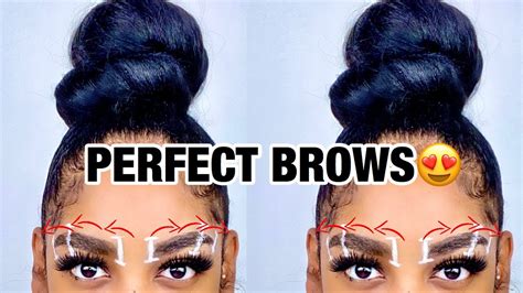 Beginner Brow Tutorial How To Arch Shape And Fill Brows For Sparse