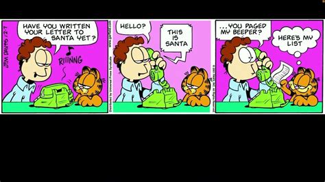Garfield Comic Strip 07122001 Youtube