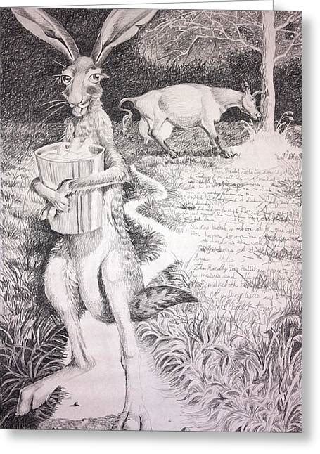 Brer Rabbit Fools Sis Cow Drawing By Lena Quagliato