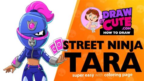 .fortnite, how to draw brawl stars and characters from different videogames, because there are many how to draw and drawing tutorials that you may brawl stars dibujar a tara como dibujar a tara tutorial dibujar a tara brawl stars dibujo de tara tara drawing tutorial dibujar a tara brawl. How to draw Street Ninja Tara skin | Brawl Stars | Super ...