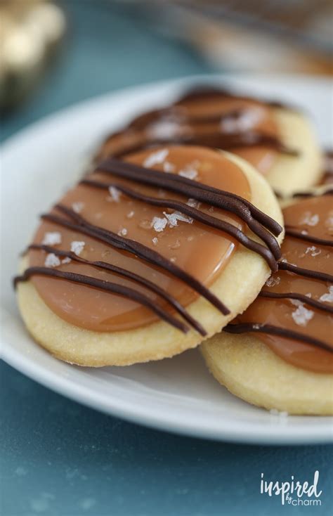 Add some chocolate chips or lemon zest if you're feeling fancy. Salted Caramel Shortbread Cookies - delicious cookie recipe