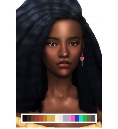 Aislinn Hair Dogsill On Patreon Sims 4 Afro Hair Sims Hair Sims 4