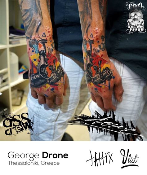 George Drone Tattoo Artist The Vandallist