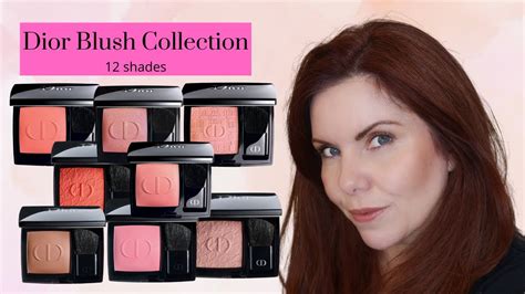 Dior Blush Collection Comparison Swatches Youtube