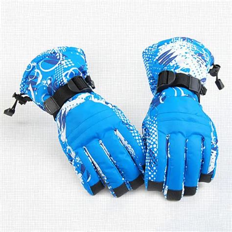 Mens Ski Gloves Snowboard Gloves Snowmobile Motorcycle Winter Skiing