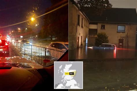 Scotland Weather Dramatic Pics And Video Show Heavy Flooding In