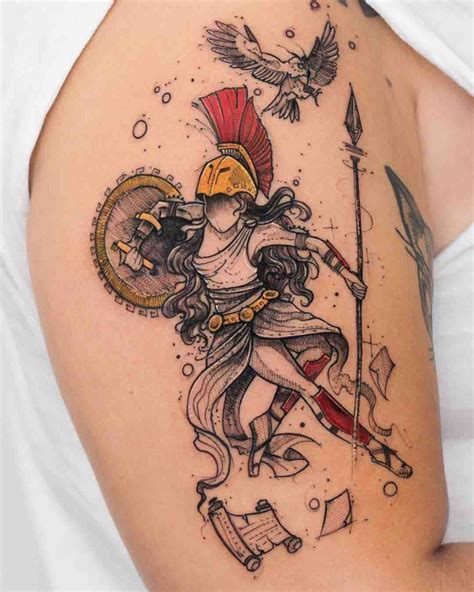 Athena Tattoo Best Tattoo Ideas Gallery