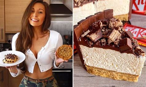 Eloise Head Wows Millions On Tiktok With No Bake Kitkat Cheesecake Recipe Daily Mail Online