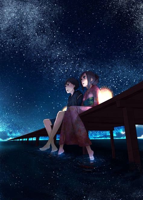 Awesome Sky Full Of Stars Manga Anime Manga Kawaii Art Manga Sky