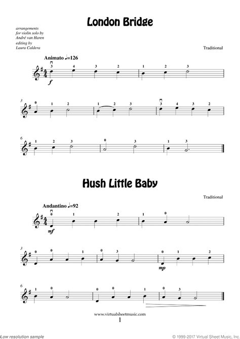 Level 1 Beginner Simple Easy Sheet Music 48 Beginning Violin Part I