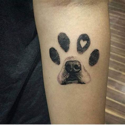 25 Best Paw Print Tattoos With Meanings And Ideas Body Art Guru