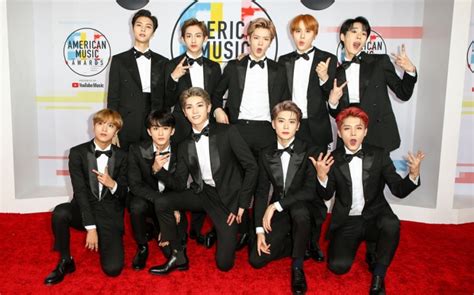 Amas 2018 Nct 127s Red Carpet Style Nailed It Footwear News