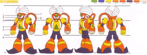 Flameman Mega Man Mega Man 6 Man