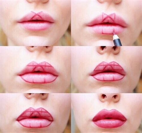 Fuller Lips In Minutes Lip Tutorial Lipstick Tutorial Lip Makeup Tutorial Beauty Makeup Eye