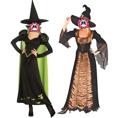 Abbille Wizards Costume Women Witch Costume Sexy Fancy Magician Performances Dress Sexy