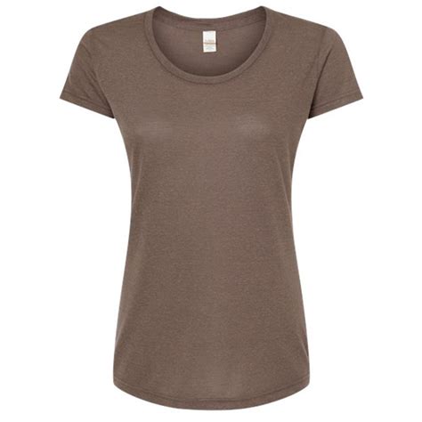 Tultex Womens Slim Fit Tri Blend T Shirt Show Your Logo