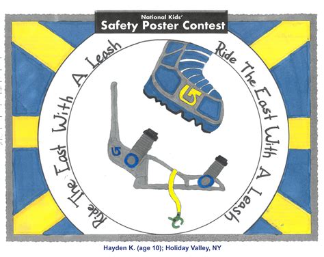 Safety Month Poster Rules And Regulations