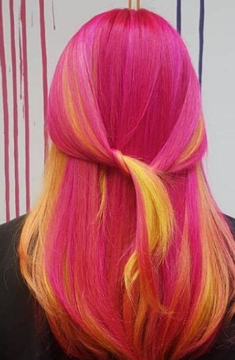 10 Stunning Hot Pink Hairstyles For Women Hairstylecamp