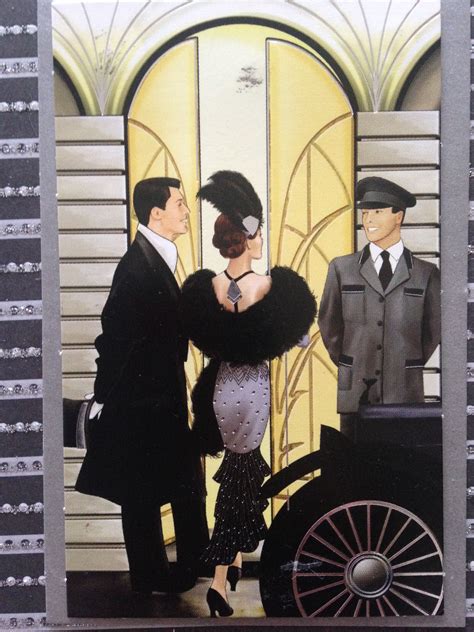 1920s 30s Art Deco Card Art Nouveau Poster Art Deco Posters Poster