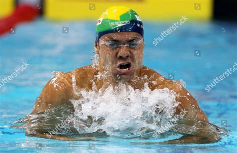 Swimmer Felipe Silva Brazil Seen During Editorial Stock Photo Stock