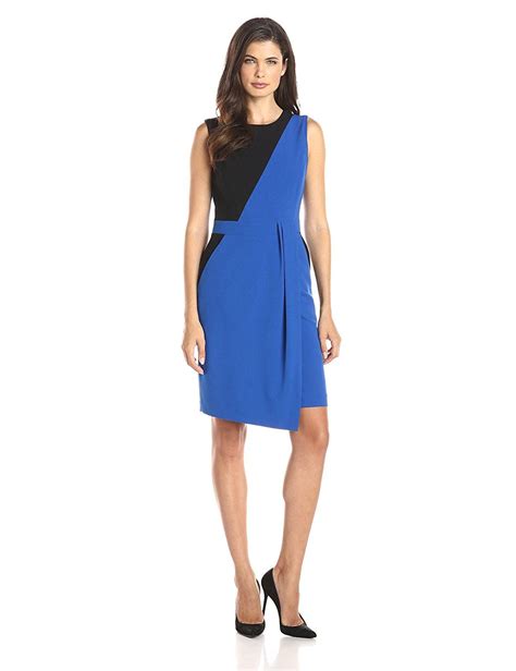 Nine West Womens Color Block Sheath Dress New And Awesome Product