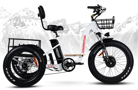 Addmotor M 340 Unveiled As Powerful Fat Tire Electric Trike For Adults