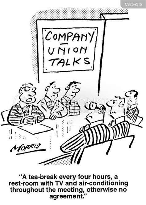 Union Negotiations Cartoons And Comics Funny Pictures From Cartoonstock