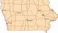 Davenport Iowa Map