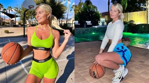 college basketball star wows olivia dunne with her “barbie” look in stunning pink workout outfit