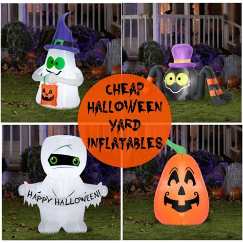 cheap halloween yard inflatables