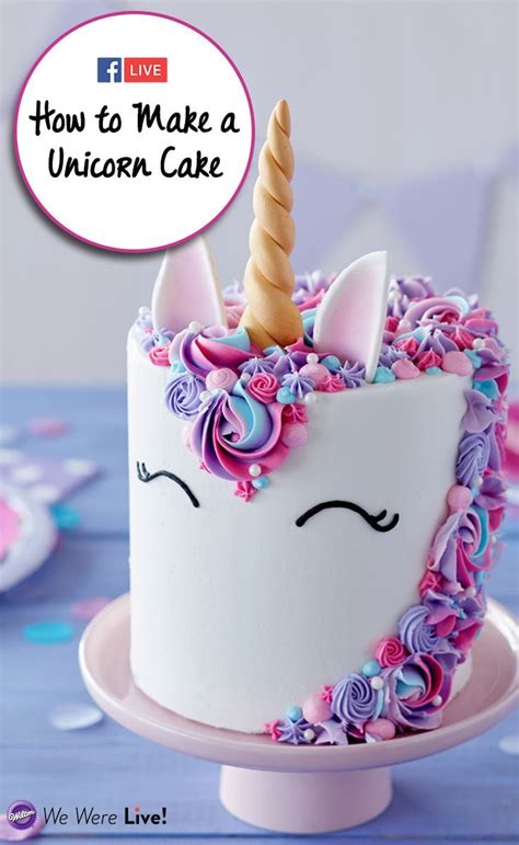 When you finish, don't forget to take pictures of it and share. Click to watch and learn how simple it can be to make a magical Unicorn Cake! This trendy treat ...