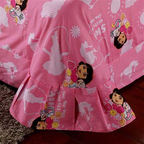 Toddler bed set to be one that is essential for our toddler. Dora Bedding Set Twin Size | EBeddingSets