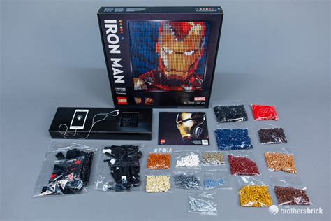 Lego 18 Mosaic 31199 Marvel Studios Iron Man Review 6 The Brothers