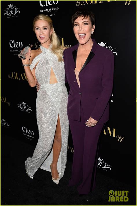 Kris Jenner Supports Paris Hilton At The Glam App Launch Event Photo