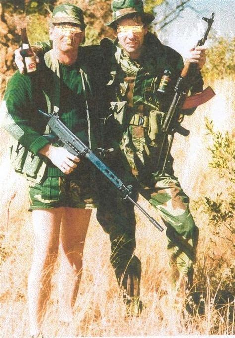 Rhodesian Security Forces Rhodesia Soldados Militar Y Africanas