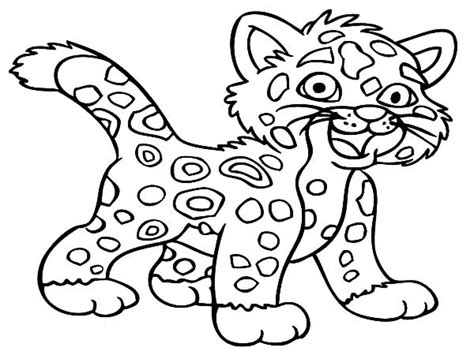 Jaguar Coloring Pages At Free Printable Colorings