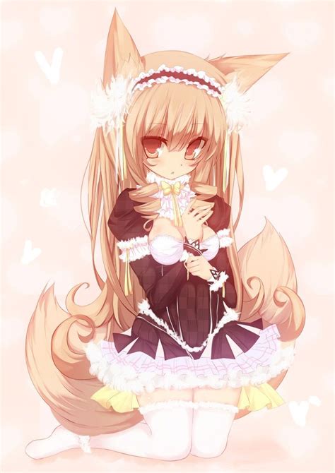 Anime Girl With Fox Ears