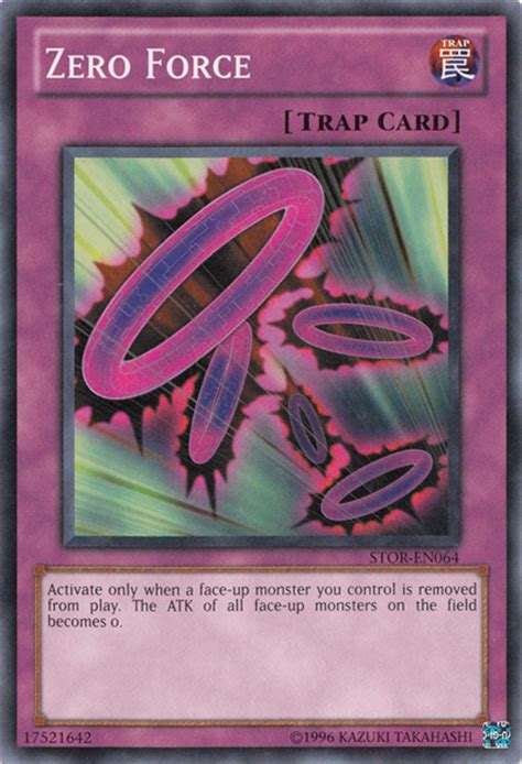 Then, force that card, and let the spectator shuffle the deck. Zero Force | Yu-Gi-Oh! | Fandom powered by Wikia