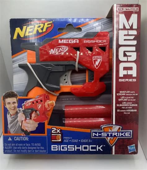 NERF N STRIKE MEGA Bigshock Dart Gun MEGA Series NEW In BOX A PicClick