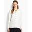 Joie Ornice Silk Pintuck Blouse In White  Lyst