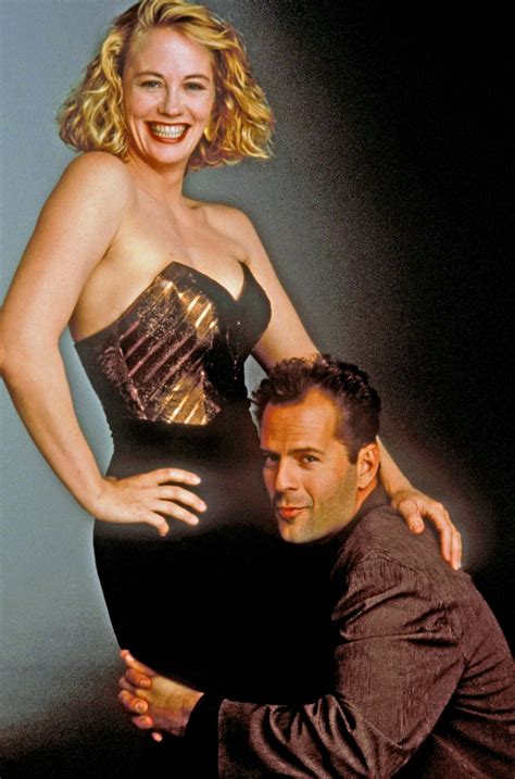 pin by mary anne mcdaniel on moonlighting tv show bruce willis cybill shepherd bruce