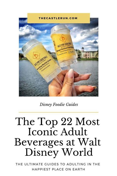 Walt Disney World Adult Disney Guides Disney Drinks The Most Iconic