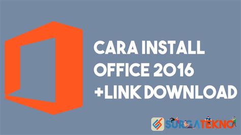 √ Cara Install Microsoft Office 2016 Link Download