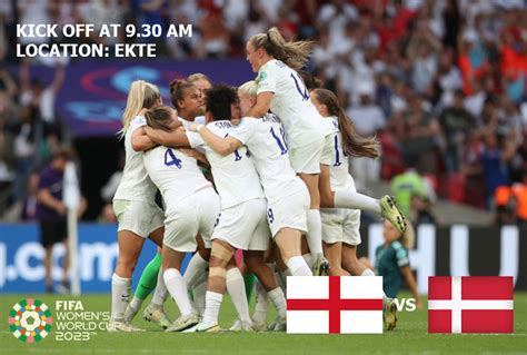 FIFA Women S World Cup England Vs Denmark The Danish UK Association