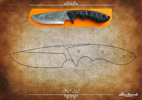 ¿como fabricar tu propio cuchillo mariposa de madera? Moldes de Cuchillos | Cuchillos