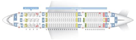 Boeing 787 8 Dreamliner Seat Map Thai Airways Tutorial Pics