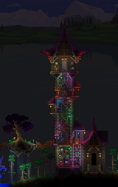 Tower For The Wizard Terraria