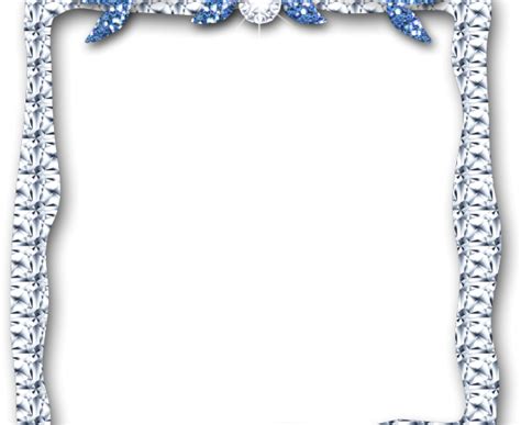 20 Diamond Frames Clipart Glam Borders Sparkle Borders Png Diamond