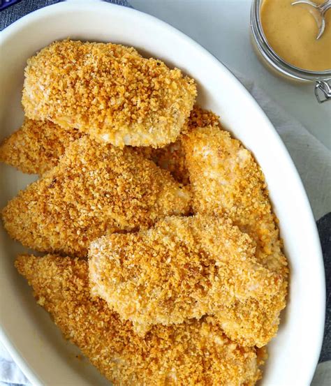 Baked Panko Crusted Chicken