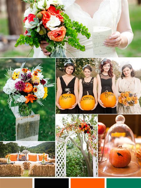Vintage Fall Weddings—top 3 Hot Wedding Color Inspiration